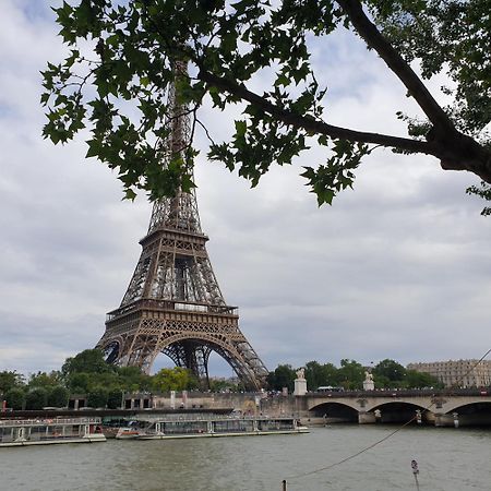 Studio Eiffel Tower Trocadero Párizs Kültér fotó